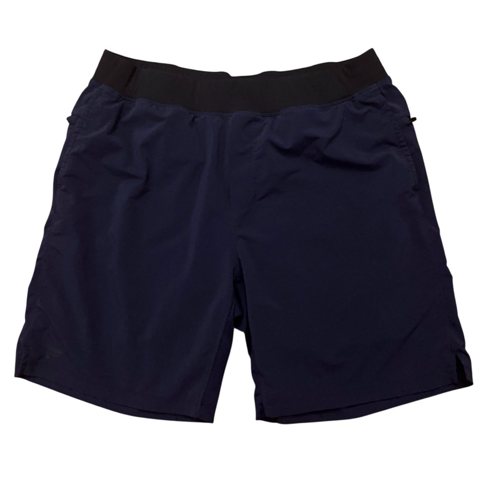 Fabletics The Franchise Shorts Mens Size 2XL Running Performance Lined Blue